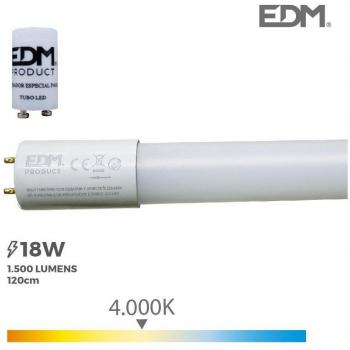 Tubo LED T8 18W 1600lm 4000K 120cm