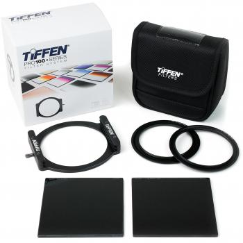 Tiffen Long Exposure PRO100 Series 4 x 4 and 4 x 5.650 Filter Holder Kit - Black