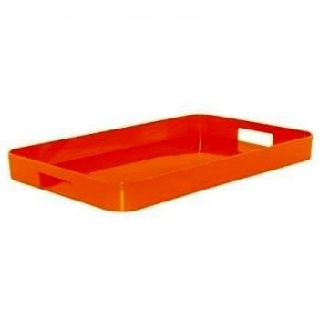 Zak Designs Bandeja Gallery, 53.5 x 35.5 cm, naranja