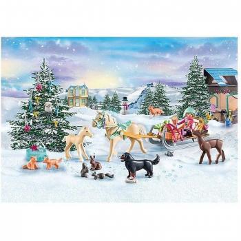 Playmobil Calendario de Adviento Paseo en Trineo 71345
