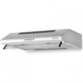 Campana extractora Schneider SCHC6400CX de 60 cm con 400m³/h y 3 velocidades en acero inoxidable