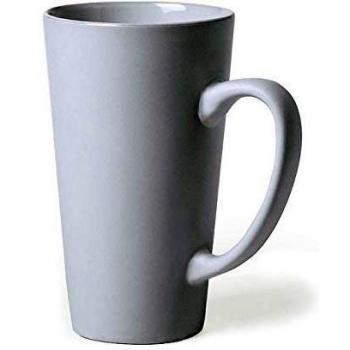 BigBuy Cooking S1418255 Taza, Ceramic, Blanco