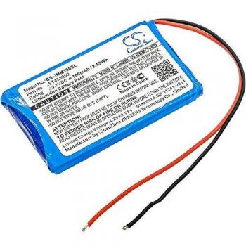 JBL Micro Speaker Lithium-Ion Replacement Battery - 3.7V 700mAh Compatible with Clip+, Micro, Micro Wireless 2013, Synchros E40BT
