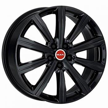 Mak Birmingham 85x20 5x112 Et52 66.6 Hyper Black Llanta De Aluminio