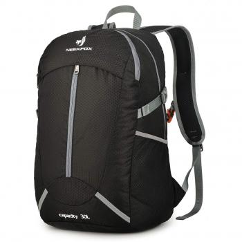 NEEKFOX Mochila de Senderismo Ligera Plegable 30L Viaje Día de Escalada Pack para Hombre Mujer, Peso Ligero Compacta Resistente al Agua Mochila para Deportivas Exterior Acampada