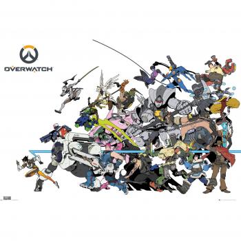 GB Eye LTD, Overwatch, Batalla, Maxi Poster 61x91,5cm