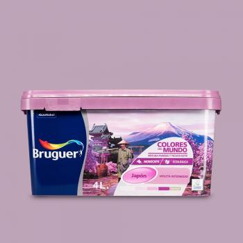Pintura Colores del Mundo Japón Violeta Intermedio 4L Bruguer