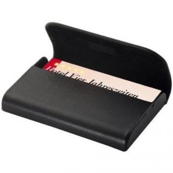 SIGEL VZ270 Estuche para tarjetas de visita, cuero Torino, para hasta 25 tarjetas