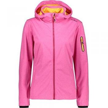 CMP - Cazadora de mujer Softshell, color Bouganville Mel., tamaño 34
