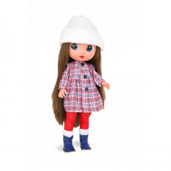 Muñeca Arias Elegance Dunya 38 cm, muñeca de 38 cm de altura, fabricada en España, con cuerpo de vinilo suave, ojos fijos y pelo sintético