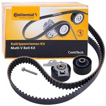 Kit de correa de distribución CONTINENTAL CTAM con poleas y correa de distribución CT1138K1