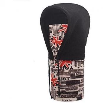 TANGIMP - Gorro de aviador - para mujer Britische Flagge Zeitung Talla única