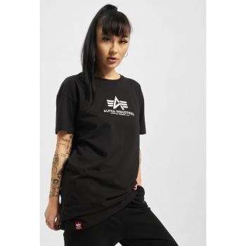 Alpha Industries Women's Basic Long Sleeve T-Shirt Dress Black XS