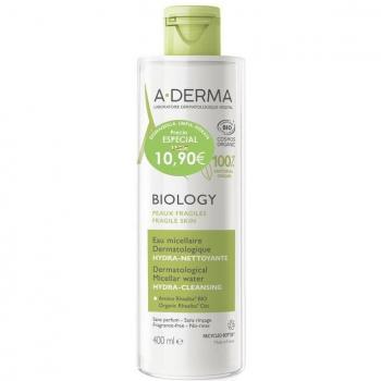 A-Derma Biology Agua Micelar Dermatológica de 400 ml con Precio Especial