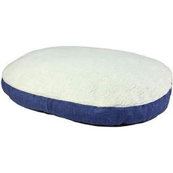Colchoneta Borrego Azul - 105 x 70 x 9 cm