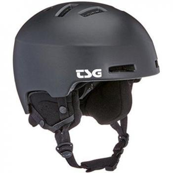 Casco TSG Tweak Color Sólido Negro Satinado Unisex SM