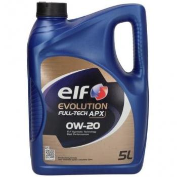 Aceite de motor ELF EVOLUTION Full Tech APX 0W20 5L