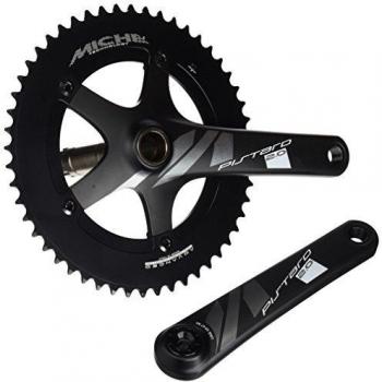 Bielas y Platos Miche Pistard 2.0 - 170 mm, BCD 144, Negro, 48 Dientes