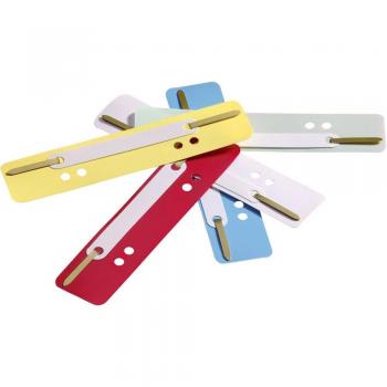 Tiras Flexibles de Encuadernación Durable, 34 x 150 mm, Surtido de Colores, Pack de 25 Unidades