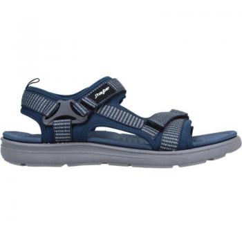 J´HAYBER OAMELO SANDALIA MARINO/GRIS 37 - Sandalia unisex, color marino y gris, talla 37