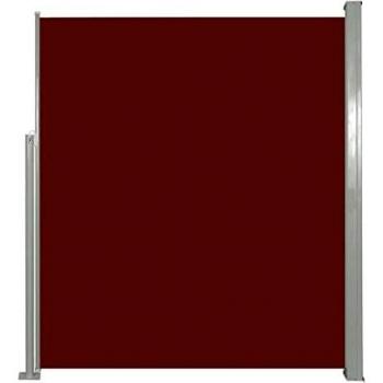 vidaXL Toldo Lateral Retráctil Poste Acero Marrón 160x300 cm Mampara Terraza