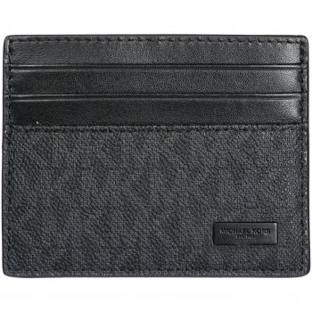 Michael Kors tarjetero para tarjetas de crédito hombre nuevo Tall negro