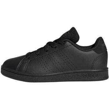 Zapatillas de deporte Adidas Advantage cordones negro mate infantil - 28.5 EU