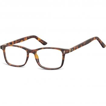 Gafas Recetadas Cuadrado Montuta Completa Plástico Tortoiseshell para Hombre - Gafas Anti-Azules - SmartBuy Collection