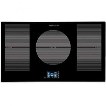 Cata IDF9012PROBK - Placa de Inducción Flex con 5 Zonas Booster, Color Negro