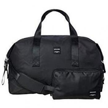 Jack & Jones JACREX Weekend & Toiletry Bag Set, para Hombre, negro, Einheitsgröße