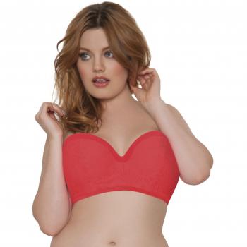 Curvy Kate Siren Bandeau Bikini-Parte de arriba de bikini Mujer    Naranja naranja