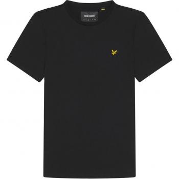 Camiseta de hombre Lyle & Scott v1-plain en color negro