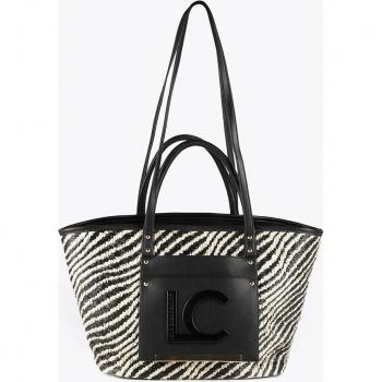 Bandolera transformable tipo shopper Lola Casademunt 2404063 negro