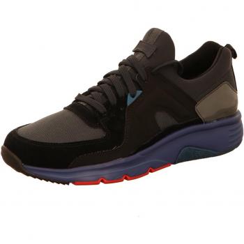 CAMPER Drift Men's Sneakers - Grey and Black, Size 45 (11) - Cotton Fabric