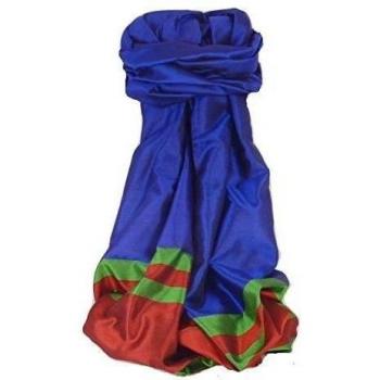 Varanasi Border Bufanda de Seda Vijaya 204 Gama Heritage de Pashmina & Silk