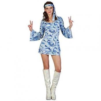 P 'tit payaso 83725 disfraz adulto vestido hippie – Talla única – Multicolor