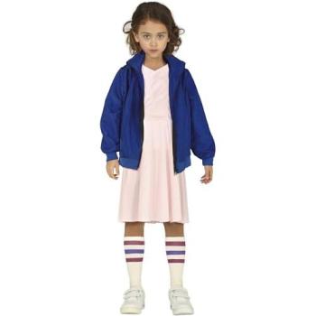 Disfraz Infantil de Chica Telepática Rosa y Azul - Personajes Disney, Cuentos, TV y Videojuegos para Niña (7-9 años)