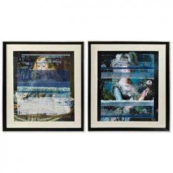 Cuadro DKD Home Decor CU-180444 86,6 x 4 x 100 cm Arte Moderno (2 Unidades)