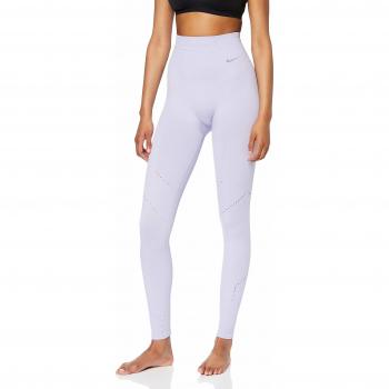 Nike W Nk PWR Studio Smlss Vnr Mallas, Mujer, Purple Dawn/Gunsmoke, L