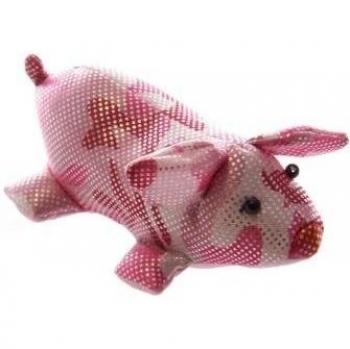 Novelty Sand Filled Pink Piggy