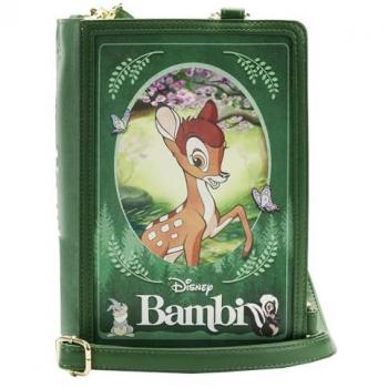 Bolso Mochila Classic Bambi Disney Loungefly 23Cm, Bolso Cruzado para Mujer, Multi, Talla única