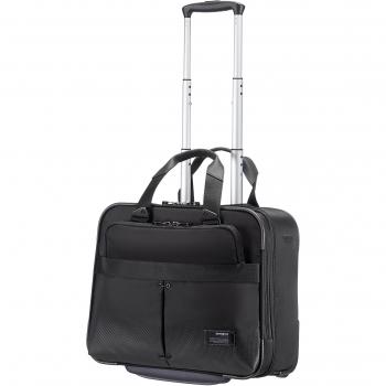 Samsonite Cityvibe Rolling Tote 16 Trolley para portátiles, 38 cm, 23 L, Color Negro