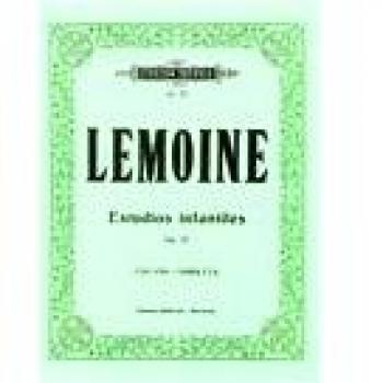 LEMOINE H. - Estudios Infantiles Op.37 para Piano