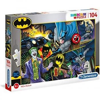 Clementoni- PZL 104 Batman Puzzle Infantil, Multicolor