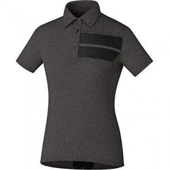 SHIMANO Polo SH W Transit, Mujer, Gris, M