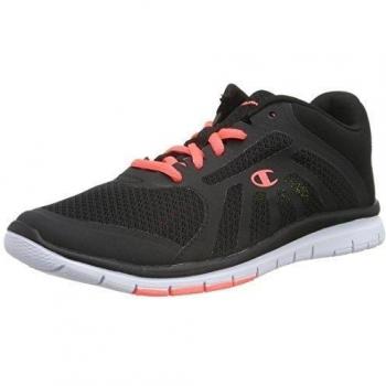 Champion Low Cut Shoe Alpha - Zapatillas de Entrenamiento Mujer, color negro