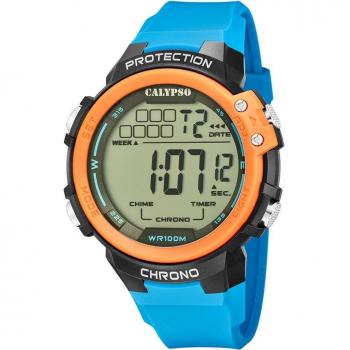 Calypso K5817/2 Reloj de Hombre Color Splash Caucho Negro