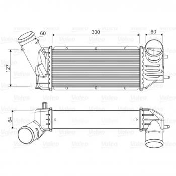 Intercooler de sobrealimentación VALEO 818648
