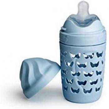 Herobility 7350004051311 - Biberón Cristal Herobility Eco 220 ml Agua