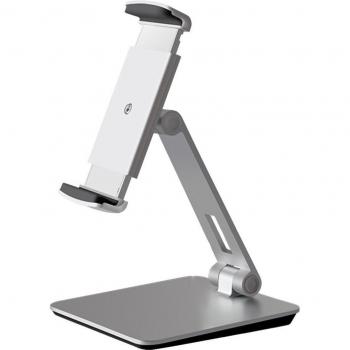 Soporte de Escritorio de Aluminio para Smartphones y Tablets de 7-10 Pulgadas